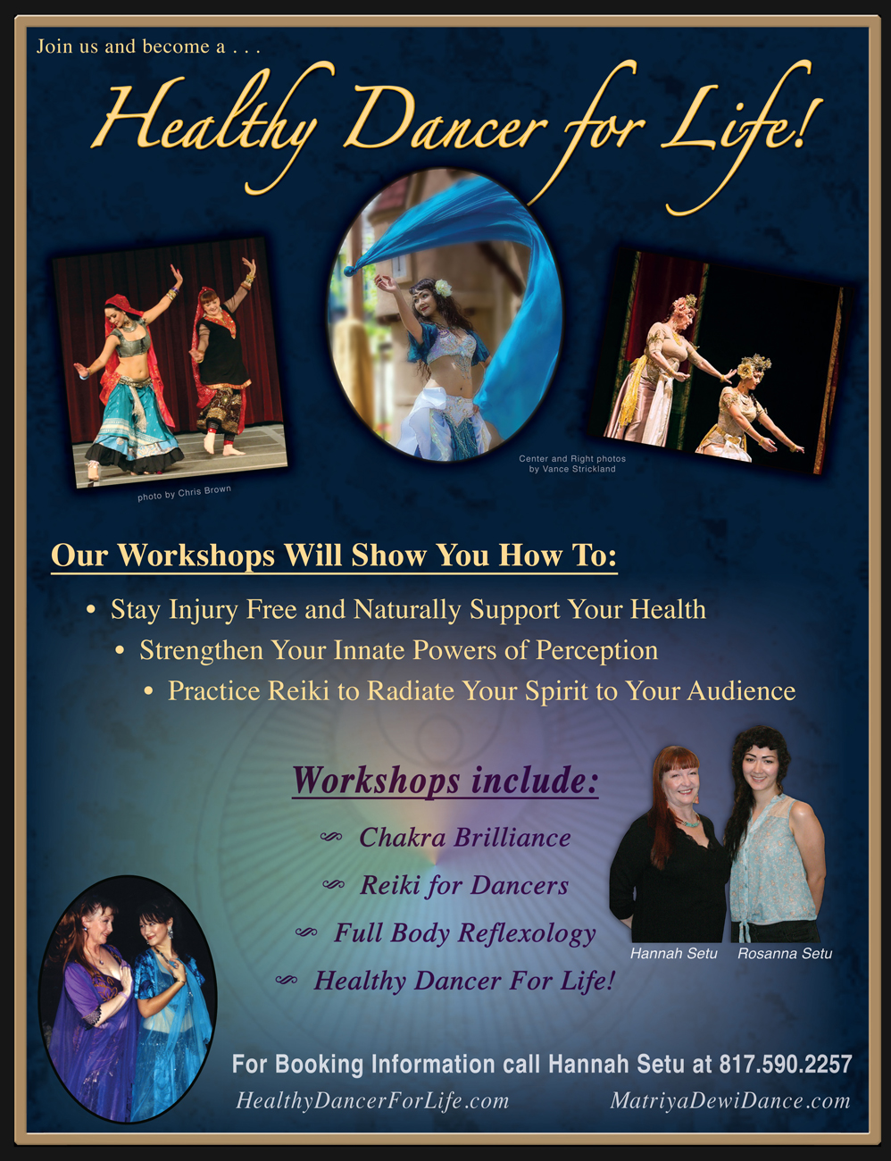 Healthy Dancer for Life Workshops
